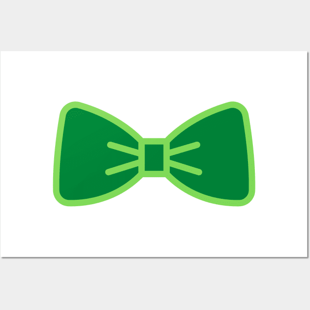 2 green bowtie Wall Art by Kristalclick 